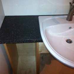 Concrete countertops - Vanity Tops And Side Splashes