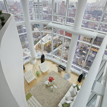 Chelsea Duplex Penthouse Living Room