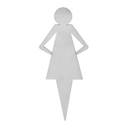 Stainless Steel Women Sign - EZ202D71 - Home Improvement