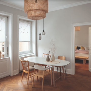 Honeycomb shade for Tilt + Turn Window