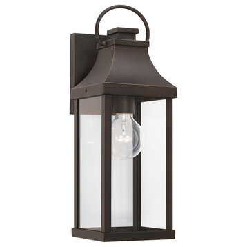 Capital Lighting 946411 Bradford 17" Tall Outdoor Wall Sconce - Oiled Bronze