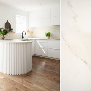 The curvy kitchen