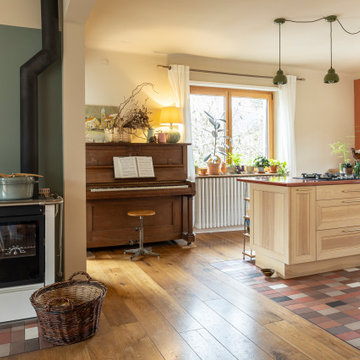 Rénovation d'une maison années 60 à Bourbach