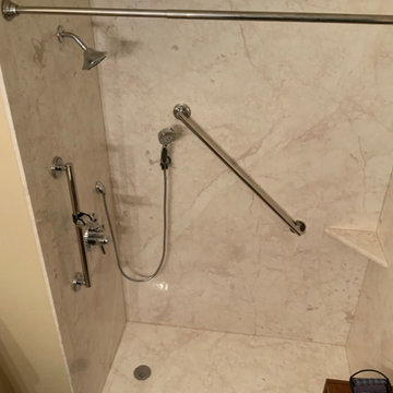 Tub-to-Shower Conversion - After