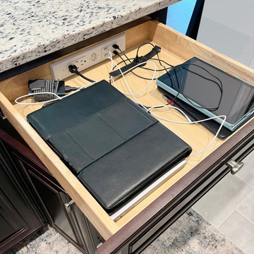 Kitchen In-Drawer Charging Outlets