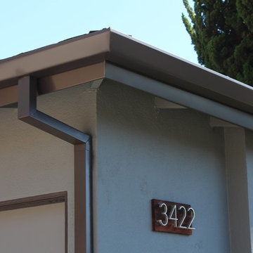 Fascia Wrap, Seamless Angle Faced Gutters,Box Downspouts,Los Angeles