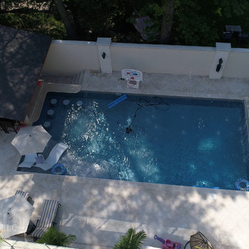 Ivory Vanilla Cream Travertine Paver
