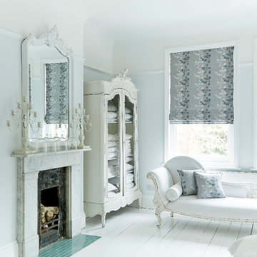 Bedroom blinds and interiors