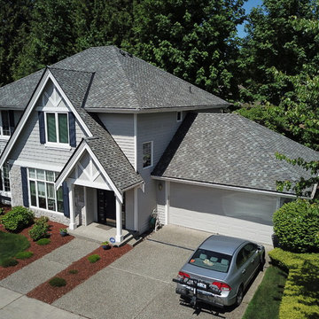 After Photo: CertainTeed Presidential TL Platinum Composition Shingles - Mill Cr