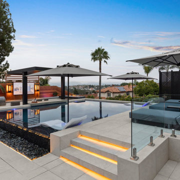 Mira Montana - Front Yard Infinity Pool, Zen-Inspired Design