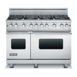 Viking 48" Pro-style Gas Range, Stainless Steel Natural Gas | VGCC5488BSS - Gas Ranges And Electric Ranges