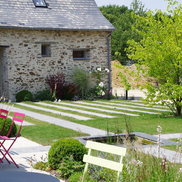 Un jardin de détente