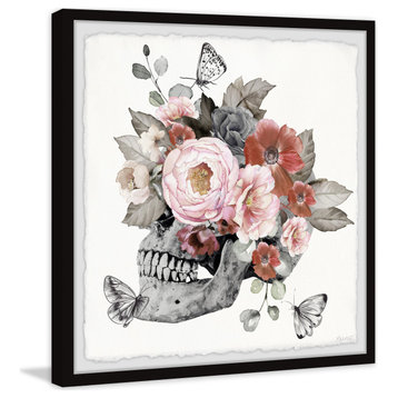 "The Missing Flowers" Framed Painting Print, 12x12