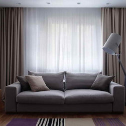 Contemporary Window Treatments - Curtains