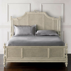 Beauvier French Cane Bed - Beds
