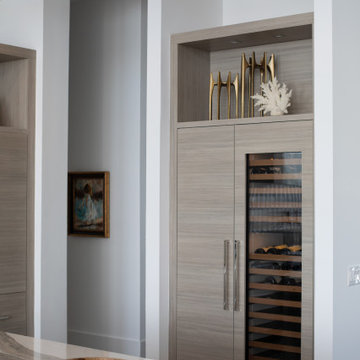 Milano - Fantasia + Bianco Lucido - Kitchen New Construction