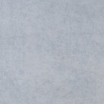 Sky Blue Solid Woven Velvet Upholstery Fabric By The Yard