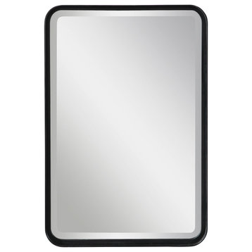 Croften Black Vanity Mirror (09573)