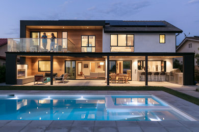 Home design - modern home design idea in Orange County