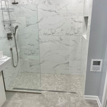 Burke - Linear Drain Bathroom