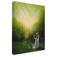 Kirk Reinert 'Celestial Friends' Canvas Art, 32"x24"