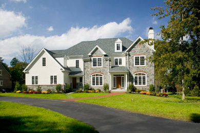 Inspiration for a timeless exterior home remodel in Philadelphia
