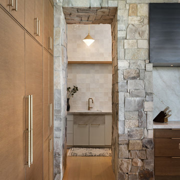 Stone, Brass & Mountain Views