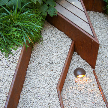 EVENTAIL EN CORTEN