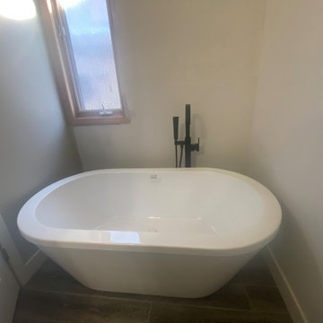 Freestanding Tub in Master Washroom