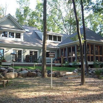 A RESIDENCE for a WOODED SITE