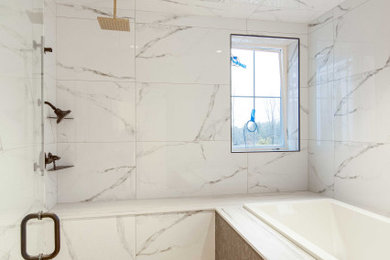 Bathroom - eclectic bathroom idea in Burlington