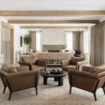 Open Concept Living Space Natural Light and Elegant Design