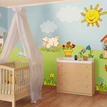 Adesivi da Sogno: Tema Natura LeoStickers®, rendi unica la Cameretta!
