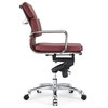 M345 Soft Pad Chair in Bordeaux