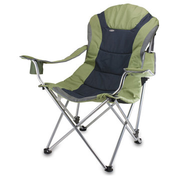 Reclining Camp Chair - Green