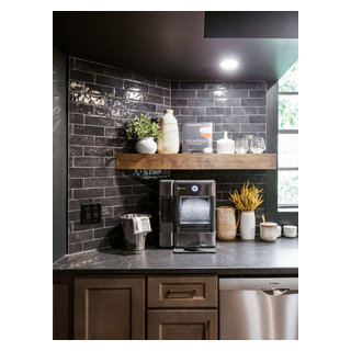 Roswell Speak Easy Basement - Contemporary - Basement - Atlanta - by ...