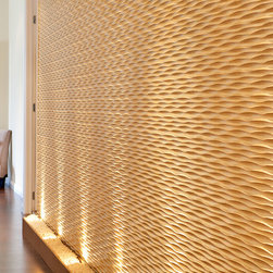Ripples 3D wall panels at Eden Spa - Products