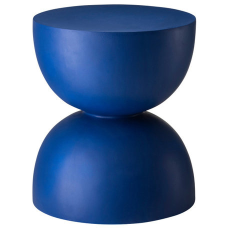 MGO Cobalt Blue Garden Stool/Planter Stand