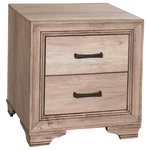 Liberty Furniture - Liberty Furniture Sun Valley Night Stand - Clean lines and small scale create the perfect balance for condos, lofts or second bedrooms. Sun Valley features solid wood picture framed cases with Melamine tops, fronts, and sides. Themelamine provides a surface protection against scratches and wear and tear.