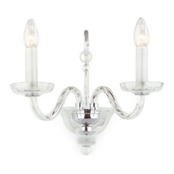 Inviting Home Inc. - Crystal Glass Sconce - Wall Sconces