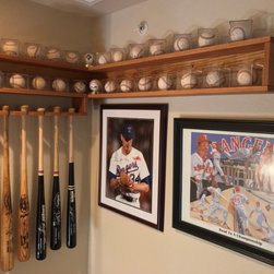 Sports Memorabilia Millwork - Display And Wall Shelves 