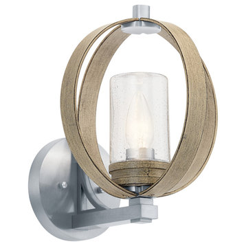 Grand Bank 13" Outdoor Light in Distressed Antique Gray