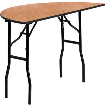 48HLF-RD Wood Fold Table