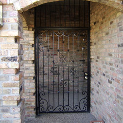 Wrought Iron Exterior Gates - Products