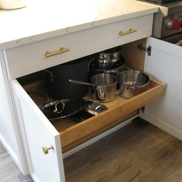 White, Blue and Brass in Bronxville