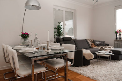 This is an example of a scandinavian home in Moscow.
