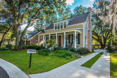 Arts and crafts exterior home photo in Charleston