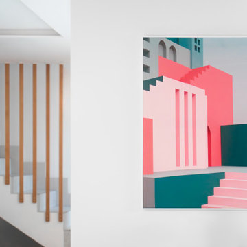 Proyecto de Interiorismo para vivienda unifamiliar de obra nueva.