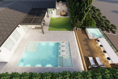 Pool photo in Los Angeles