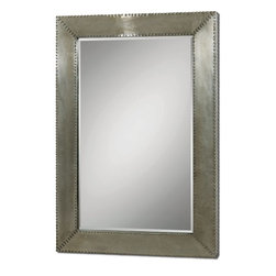 www.essentialsinside.com:  rashane metal mirror - Wall Mirrors